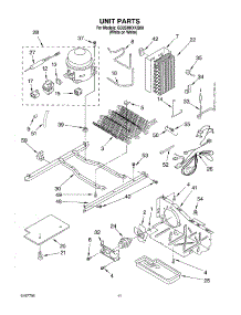 08 - Unit parts for Whirlpool Refrigerator GD2SHKXKQ00 from AppliancePartsPros.com
