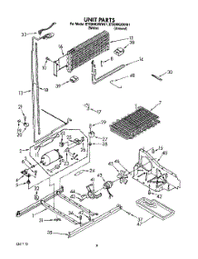 06 - Unit parts for Whirlpool Refrigerator ET20NKXWW01 from AppliancePartsPros.com