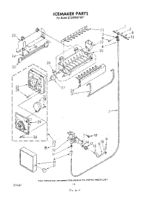 10 - Ice Maker parts for Whirlpool Refrigerator ET20RMXTF01 from AppliancePartsPros.com