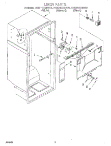 02 - Liner parts for Whirlpool Refrigerator ET20HDXBW00 from AppliancePartsPros.com