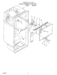 02 - Liner parts for Whirlpool Refrigerator ET20F134KN1 from AppliancePartsPros.com