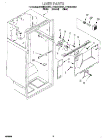 02 - Liner parts for Whirlpool Refrigerator ET25DKXBN01 from AppliancePartsPros.com