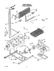 06 - Unit parts for Whirlpool Refrigerator ET20GMXYW01 from AppliancePartsPros.com