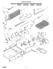 06 - Unit parts for Whirlpool Refrigerator ET18NMYAW02 from AppliancePartsPros.com