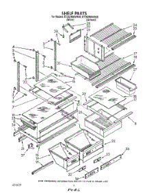 05 - Shelf , Lit / Optional parts for Whirlpool Refrigerator ET25DMXWW00 from AppliancePartsPros.com