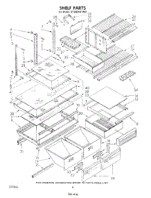 05 - Shelf , Lit / Optional parts for Whirlpool Refrigerator ET20DKXTG01 from AppliancePartsPros.com