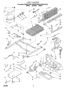 06 - Unit parts for Whirlpool Refrigerator ET25DQLDW00 from AppliancePartsPros.com