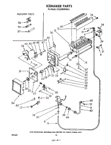 09 - Ice Maker , Not Illustrated parts for Whirlpool Refrigerator ET22ZMXPWR0 from AppliancePartsPros.com