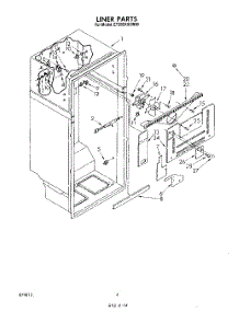 03 - Liner parts for Whirlpool Refrigerator ET20EKXSW00 from AppliancePartsPros.com