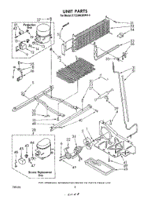 06 - Unit parts for Whirlpool Refrigerator ET22MKXRWR0 from AppliancePartsPros.com