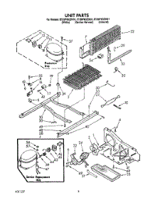 07 - Unit parts for Whirlpool Refrigerator ET20PKXZN01 from AppliancePartsPros.com