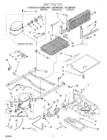 05 - Unit parts for Whirlpool Refrigerator ET20DMXAN01 from AppliancePartsPros.com