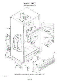 04 - Cabinet parts for Whirlpool Refrigerator ET22MTXPWR0 from AppliancePartsPros.com