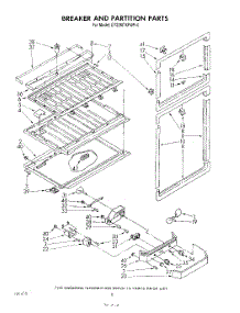 05 - Breaker And Partition parts for Whirlpool Refrigerator ET22MTXPWR0 from AppliancePartsPros.com