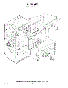 09 - Liner , Not Illustrated And Optional parts for Whirlpool Refrigerator ET22MTXPWR0 from AppliancePartsPros.com