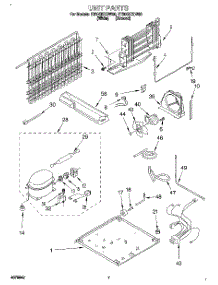 04 - Unit parts for Whirlpool Refrigerator ET20GKXDN00 from AppliancePartsPros.com