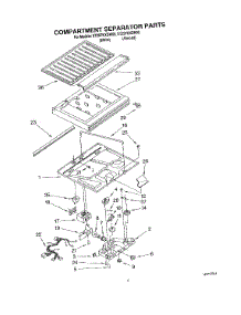 03 - Compartment Separator parts for Whirlpool Refrigerator ET25PKXDW00 from AppliancePartsPros.com