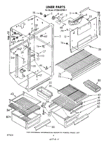 03 - Liner parts for Whirlpool Refrigerator ET20EKXPWR1 from AppliancePartsPros.com