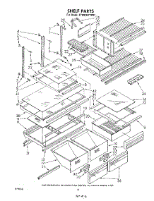 05 - Shelf , Lit / Optional parts for Whirlpool Refrigerator ET20DKXTF03 from AppliancePartsPros.com