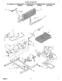 06 - Unit parts for Whirlpool Refrigerator ET18NMYAW00 from AppliancePartsPros.com