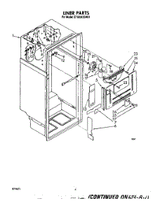 03 - Liner parts for Whirlpool Refrigerator ET18XKXSW01 from AppliancePartsPros.com