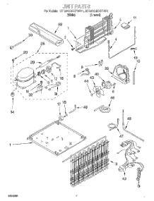 04 - Unit parts for Whirlpool Refrigerator ET20GMXFN01 from AppliancePartsPros.com