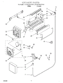 06 - Icemaker parts for Whirlpool Refrigerator ET20GMXFN01 from AppliancePartsPros.com