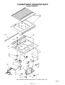 04 - Compartment Separator parts for Whirlpool Refrigerator ET20NKXSW11 from AppliancePartsPros.com