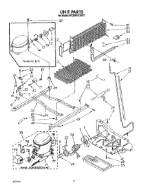 07 - Unit parts for Whirlpool Refrigerator ET20NKXSW11 from AppliancePartsPros.com