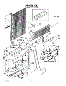 07 - Unit parts for Whirlpool Refrigerator ET18PKXSW0B from AppliancePartsPros.com