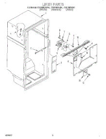 02 - Liner parts for Whirlpool Refrigerator ET20DMXAW01 from AppliancePartsPros.com