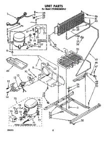 05 - Unit parts for Whirlpool Refrigerator ET20HKXMWR2 from AppliancePartsPros.com