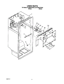 03 - Liner parts for Whirlpool Refrigerator ET20RKYZW00 from AppliancePartsPros.com