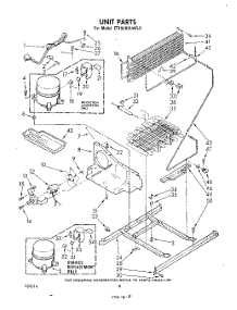05 - Unit parts for Whirlpool Refrigerator ET19JKXLWR0 from AppliancePartsPros.com