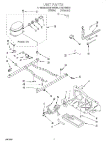 05 - Unit parts for Whirlpool Refrigerator ET20F134KN0 from AppliancePartsPros.com
