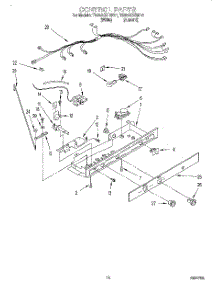 11 - Control parts for Whirlpool Refrigerator TS22AQXDW11 from AppliancePartsPros.com
