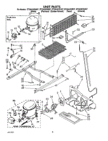07 - Unit parts for Whirlpool Refrigerator ET20AKXSW07 from AppliancePartsPros.com