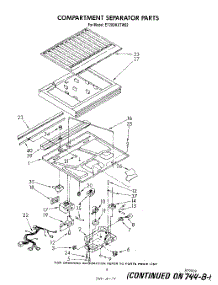 04 - Compartment Separator parts for Whirlpool Refrigerator ET20DKXTG02 from AppliancePartsPros.com