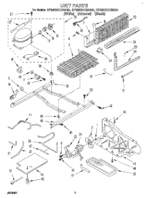 05 - Unit parts for Whirlpool Refrigerator ET25DKXBW00 from AppliancePartsPros.com