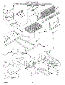 05 - Unit parts for Whirlpool Refrigerator ET25DMXBN00 from AppliancePartsPros.com