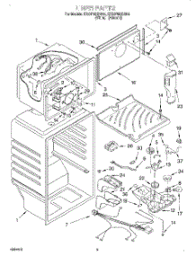 03 - Liner parts for Whirlpool Refrigerator ET20PMXDN04 from AppliancePartsPros.com