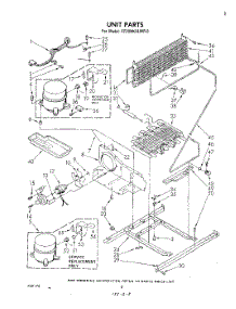 05 - Unit parts for Whirlpool Refrigerator ET20HKXLWR0 from AppliancePartsPros.com