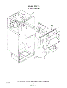 03 - Liner parts for Whirlpool Refrigerator ET20NKXSW20 from AppliancePartsPros.com