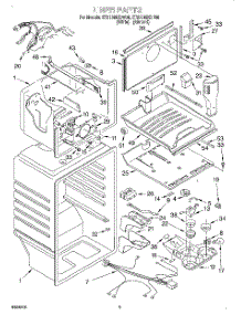 02 - Liner parts for Whirlpool Refrigerator ET21DMXDN05 from AppliancePartsPros.com