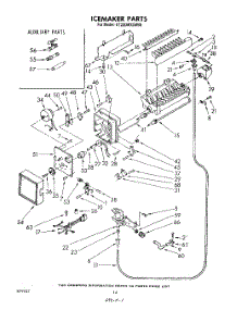 09 - Ice Maker , Miscellaneous parts for Whirlpool Refrigerator ET22DMXSW00 from AppliancePartsPros.com