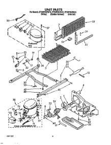07 - Unit parts for Whirlpool Refrigerator ET20PKXZN10 from AppliancePartsPros.com