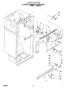 02 - Liner parts for Whirlpool Refrigerator ET25DQRBW02 from AppliancePartsPros.com