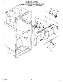 02 - Liner parts for Whirlpool Refrigerator ET25PKXBN00 from AppliancePartsPros.com