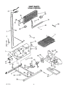 06 - Unit parts for Whirlpool Refrigerator ET20NKXXW00 from AppliancePartsPros.com