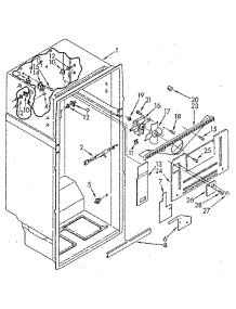 Liner parts for Whirlpool Refrigerator ET20NKXSN10 from AppliancePartsPros.com